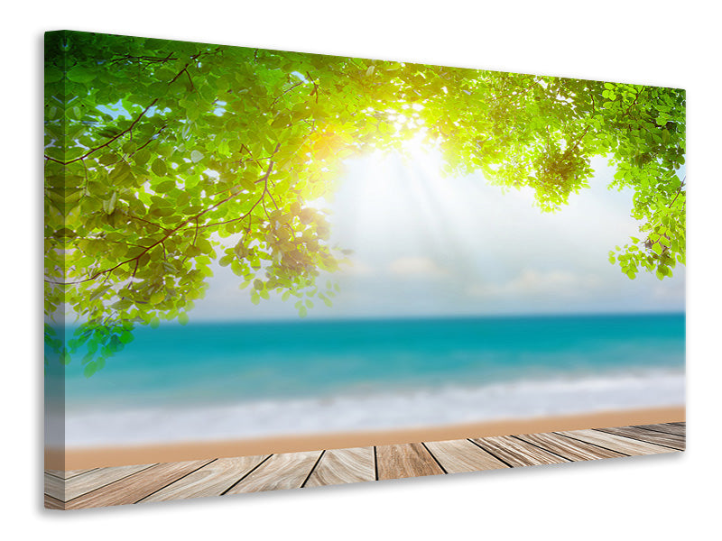 modern-4-piece-canvas-print-beach-terrace