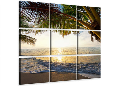 4-piece-canvas-print-beach-view