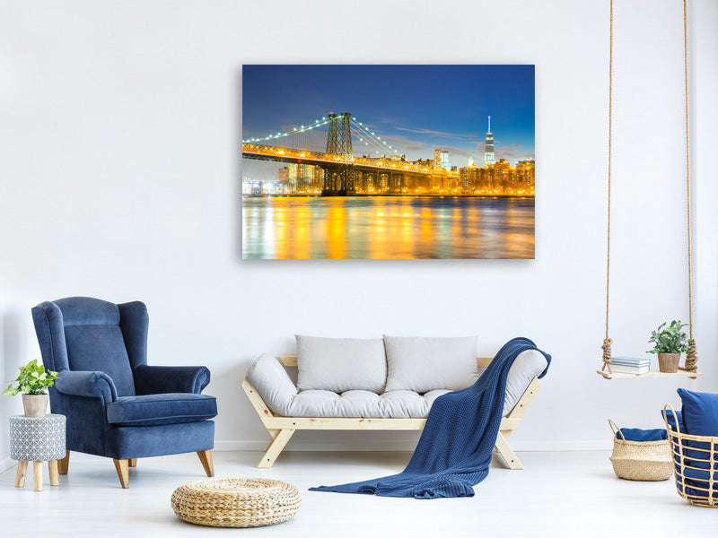 5-piece-canvas-print-brooklyn-bridge-at-night