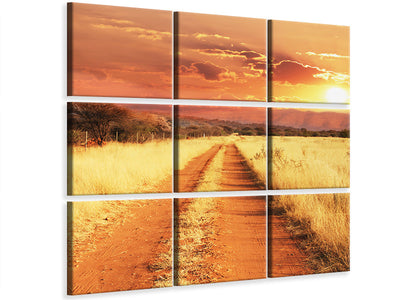 canvas-print-dusk-in-kenya
