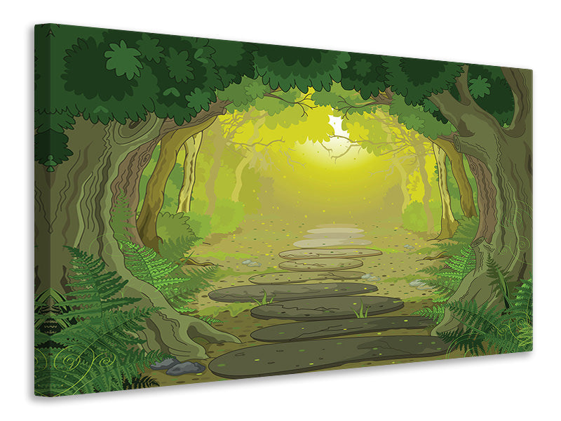 panoramic-canvas-print-fairy-tales-forest
