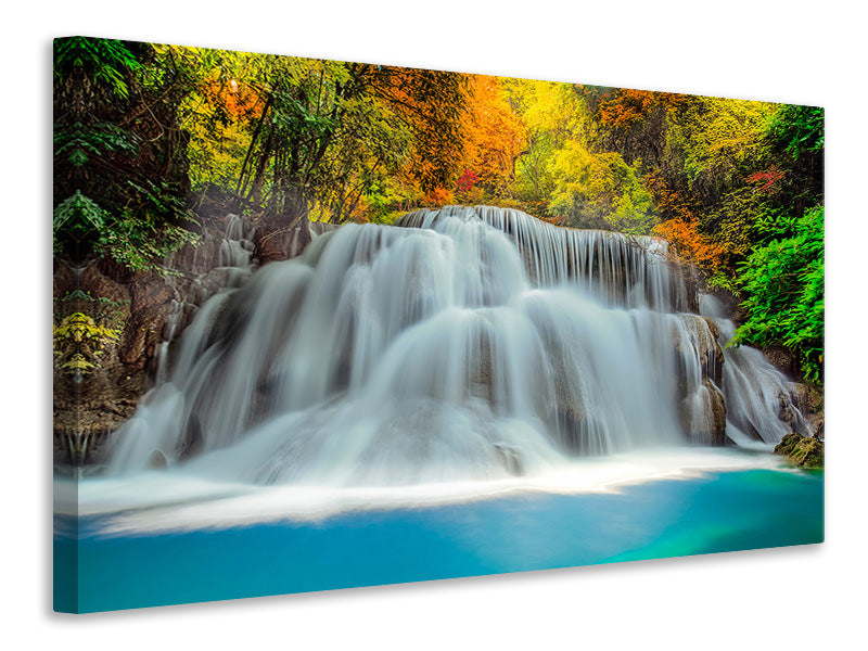 modern-4-piece-canvas-print-falling-water