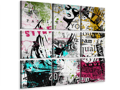 4-piece-canvas-print-fashion