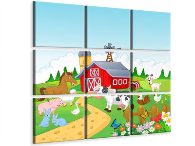 canvas-print-funny-farm