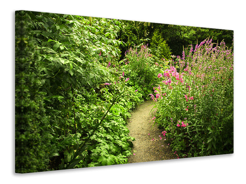 modern-4-piece-canvas-print-garden-path