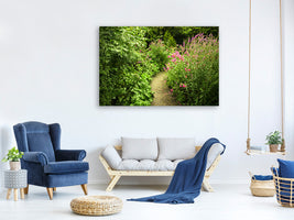 modern-4-piece-canvas-print-garden-path