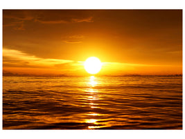 5-piece-canvas-print-glowing-sunset-on-the-water