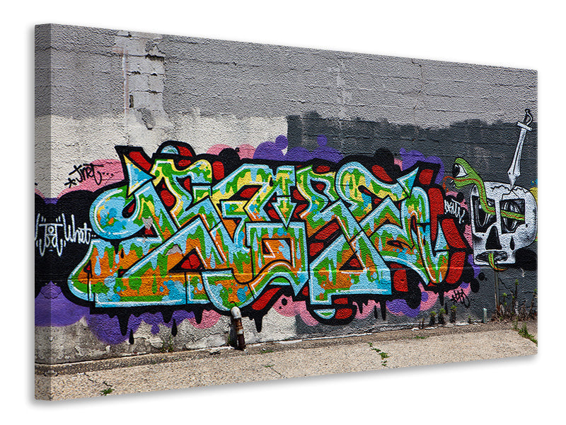 panoramic-3-piece-canvas-print-graffiti-in-new-york