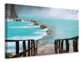 modern-3-piece-canvas-print-house-at-waterfall