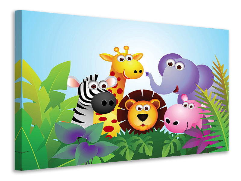 5-piece-canvas-print-jungle