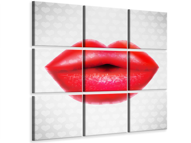 4-piece-canvas-print-kiss