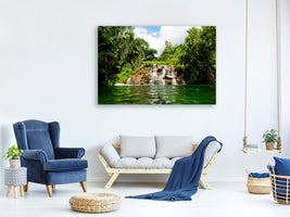 panoramic-3-piece-canvas-print-lagoon
