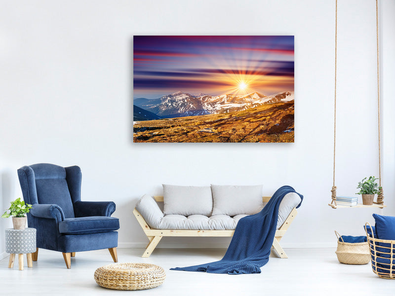 5-piece-canvas-print-majestic-sunset