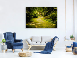 4-piece-canvas-print-moss-covered-path