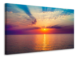 modern-4-piece-canvas-print-mystic-sunrise