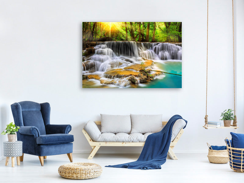 panoramic-3-piece-canvas-print-national-park-si-nakharin