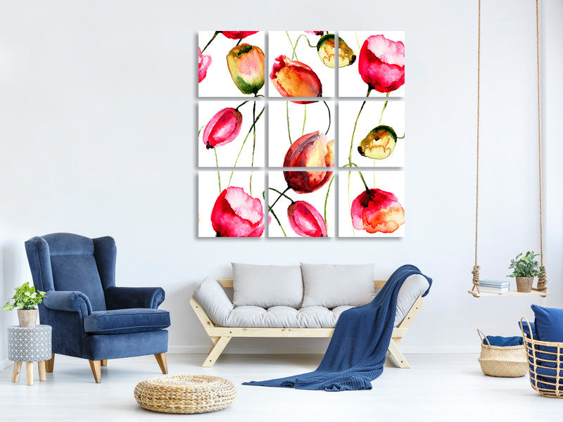 canvas-print-painting-the-tulips