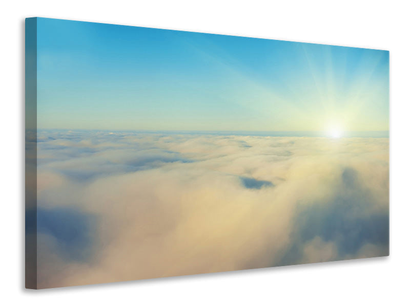 panoramic-3-piece-canvas-print-photo-wallaper-dawn-above-the-clouds