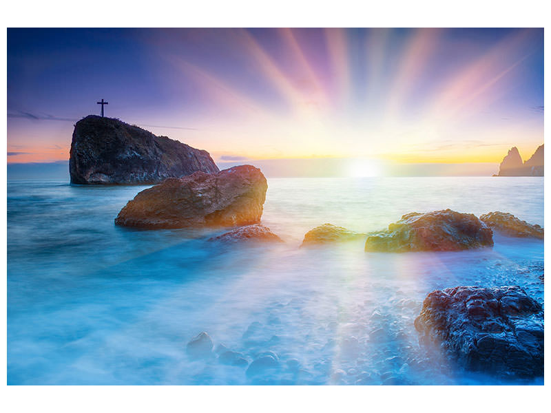 4-piece-canvas-print-photo-wallaper-mystic-sea