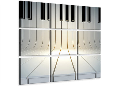 4-piece-canvas-print-piano-keys