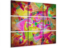 canvas-print-retro-love