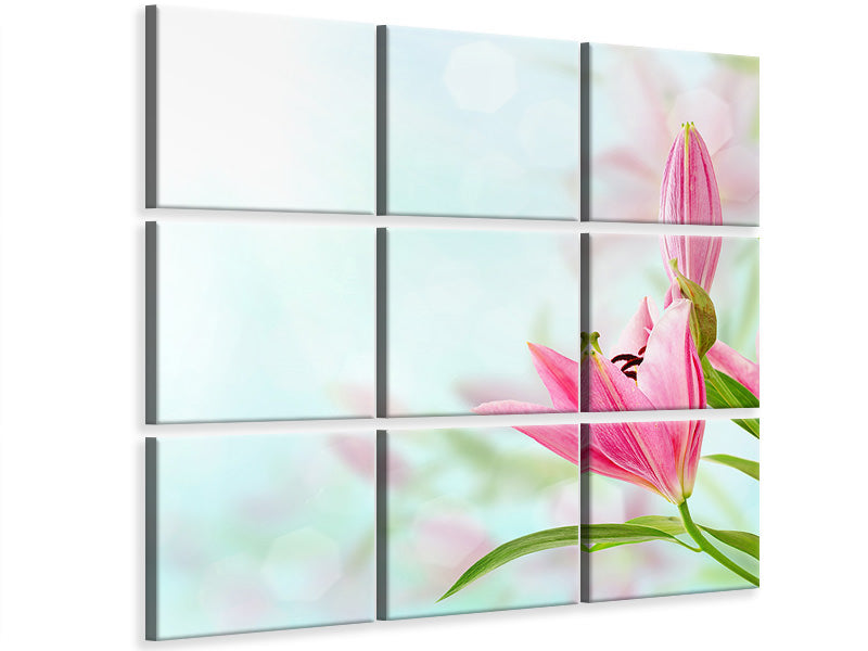 canvas-print-romantic-lilies