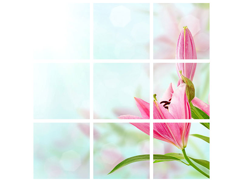 canvas-print-romantic-lilies