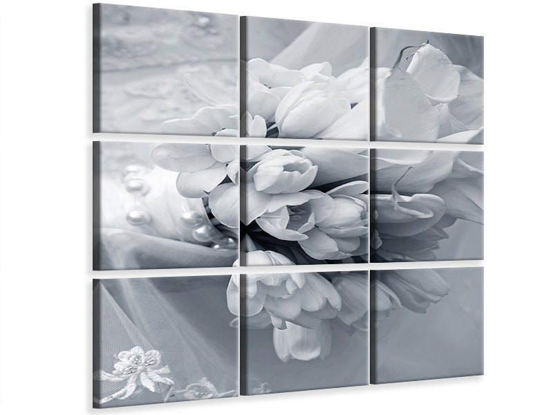 4-piece-canvas-print-romantic-tulips-bouquet