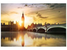 3-piece-canvas-print-skyline-big-ben-in-sunset