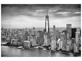 5-piece-canvas-print-skyline-black-and-white-photography-new-york