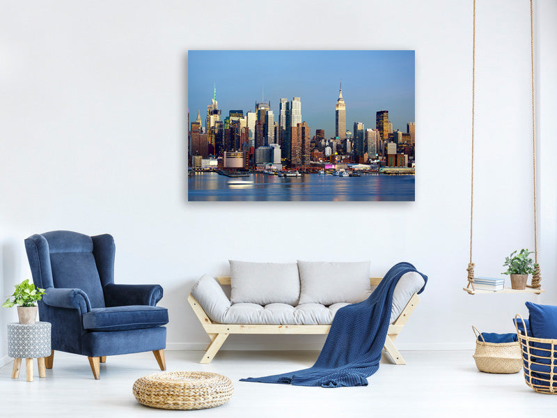 5-piece-canvas-print-skyline-midtown-manhattan