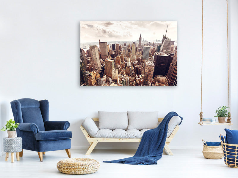 4-piece-canvas-print-skyline-over-the-roofs-of-manhattan
