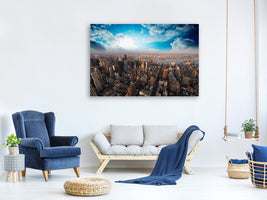 panoramic-3-piece-canvas-print-skyline-over-the-rooftops-of-manhattan