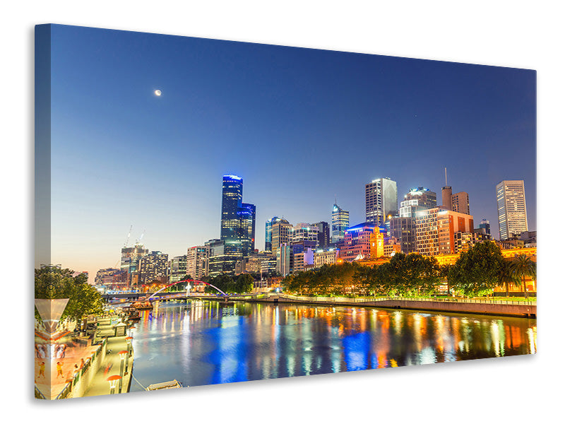 panoramic-canvas-print-skyline-sydney-at-dusk