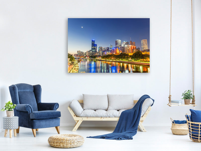 panoramic-canvas-print-skyline-sydney-at-dusk