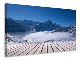 5-piece-canvas-print-sun-terrace-in-the-swiss-alps