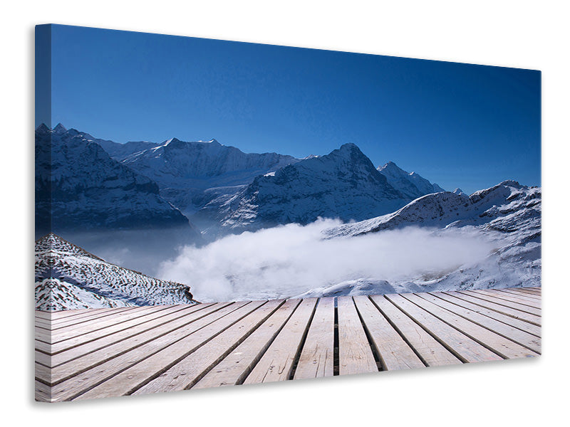 4-piece-canvas-print-sun-terrace-in-the-swiss-alps