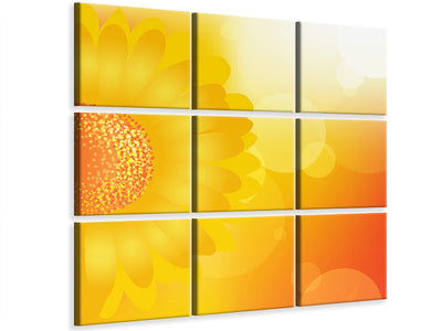 4-piece-canvas-print-sunflower-power-s