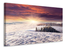 panoramic-3-piece-canvas-print-sunrise-winter-landscape