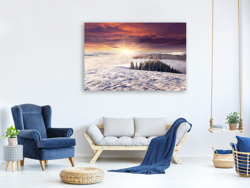 panoramic-3-piece-canvas-print-sunrise-winter-landscape