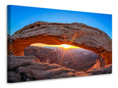 5-piece-canvas-print-sunset-at-mesa-arch