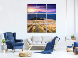 canvas-print-sunset-in-the-mountain-scenery