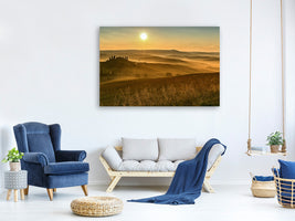 5-piece-canvas-print-sunset-in-the-rocks