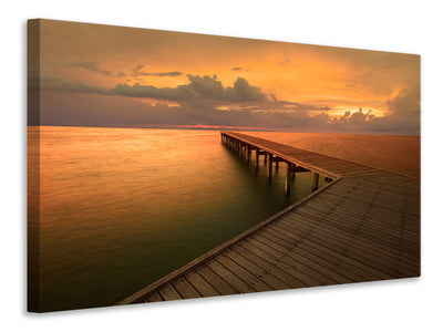 3-piece-canvas-print-the-footbridge-by-the-sea