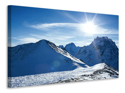 modern-4-piece-canvas-print-the-mountain-in-snow
