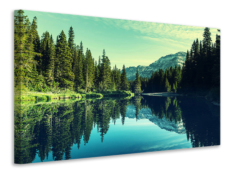 modern-4-piece-canvas-print-the-music-of-silence-in-the-mountains