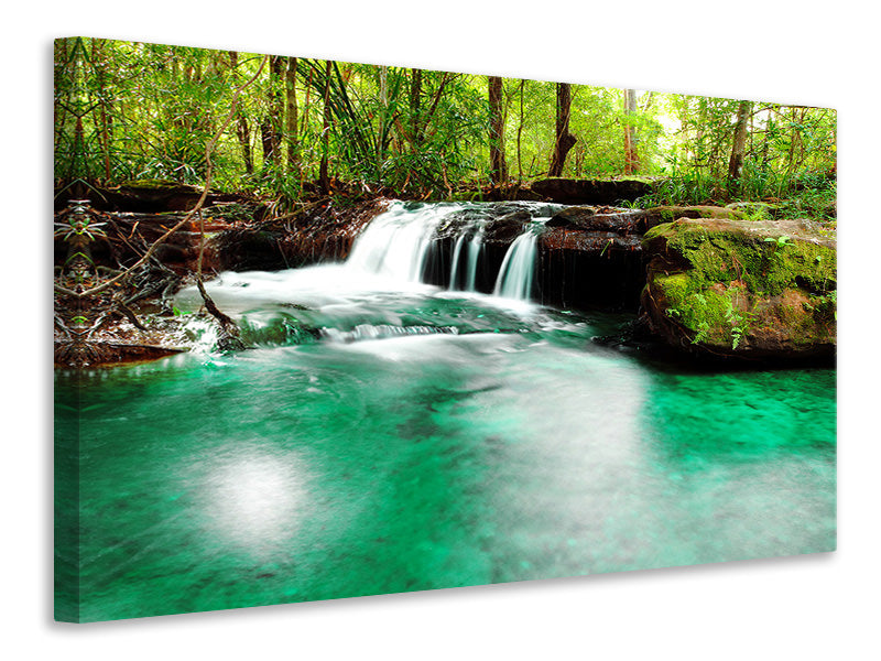 modern-4-piece-canvas-print-the-river-at-waterfall