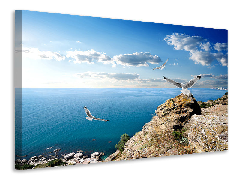 modern-4-piece-canvas-print-the-seagulls-and-the-sea