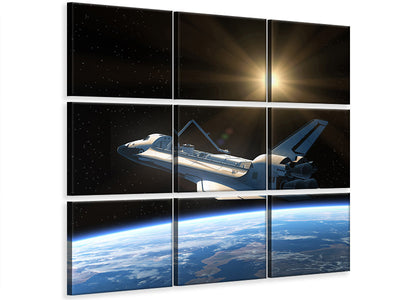 4-piece-canvas-print-the-spaceship