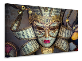 4-piece-canvas-print-venetian-mask